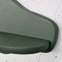 Hanah Home Meh220 Estantería de Pared de Madera Verde